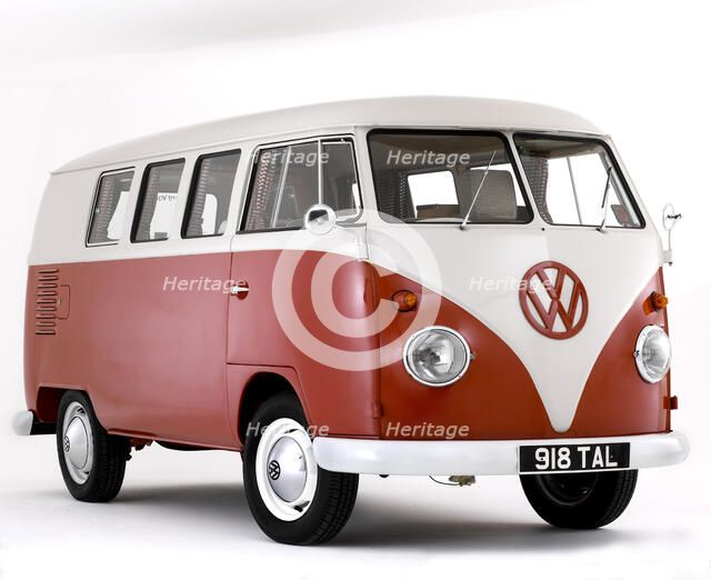 1963 Volkswagen Devon Camper van. Artist: Unknown.