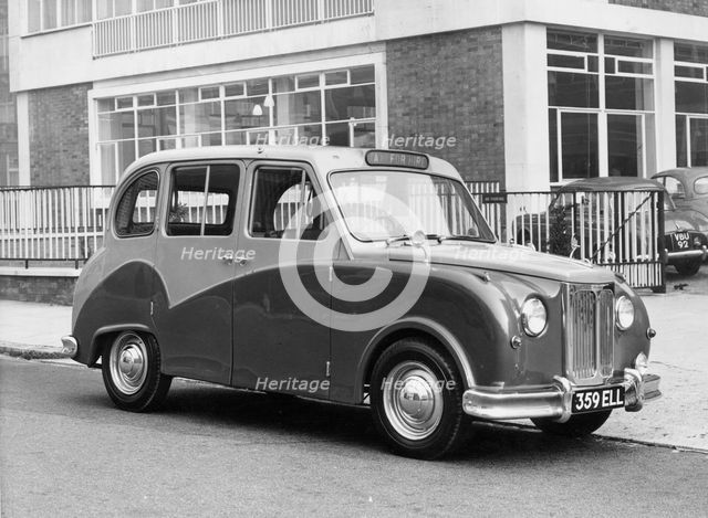 1963 Winchester Mk1 taxi cab . Creator: Unknown.