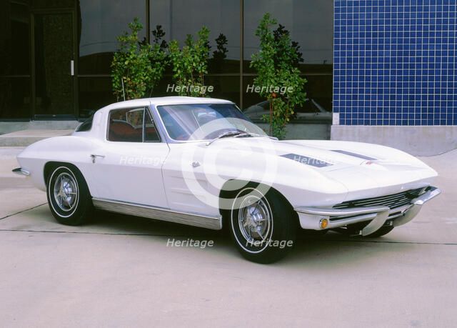 1963 Chevrolet Corvette Stingray. Artist: Unknown.