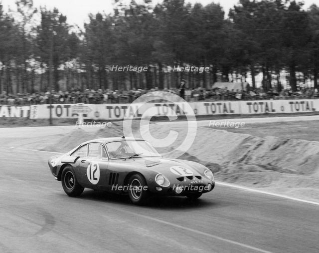 1963 Ferrari 250 GTO driven by Sears/Salmon at Le Mans. Creator: Unknown.