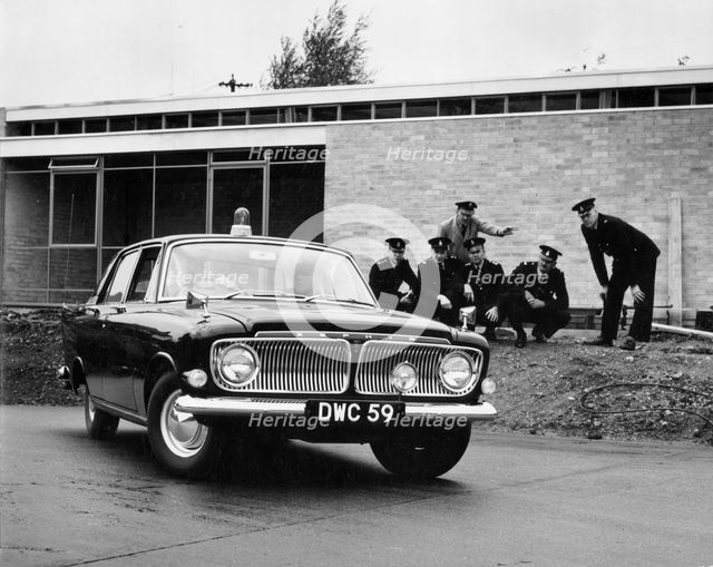 1963 Ford Zephyr Police car. Creator: Unknown.