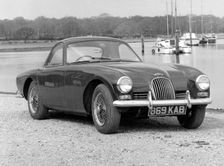 1963 Morgan Plus Four Plus coupe. Creator: Unknown