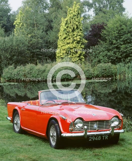 1964 Triumph TR4. Artist: Unknown.