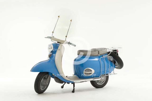 1964 BSA Sunbeam 250cc  Artist: Unknown.