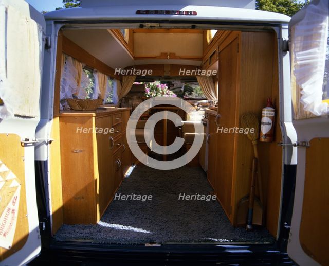 1964 Commer Autosleeper interior. Creator: Unknown.