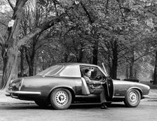 1964 Gordon Keeble with driver . Creator: Unknown