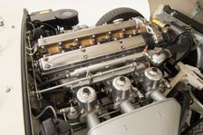 1964 Jaguar E type Series 1 drophead coupe. Creator: Unknown