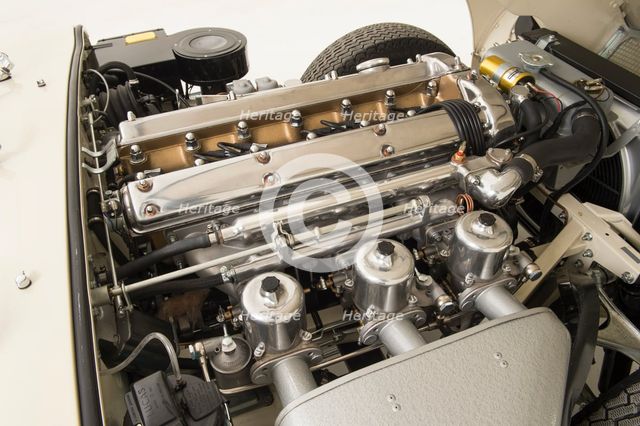 1964 Jaguar E type Series 1 drophead coupe. Creator: Unknown.