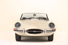 1964 Jaguar E type Series 1 drophead coupe. Creator: Unknown