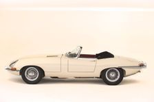 1964 Jaguar E type Series 1 drophead coupe. Creator: Unknown
