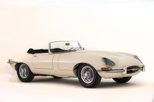 1964 Jaguar E type Series 1 drophead coupe. Creator: Unknown