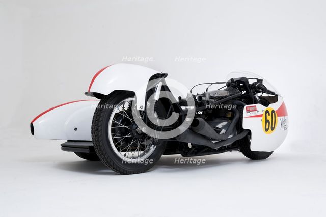 1964 Kirby BSA Sidecar outfit. Creator: Unknown.