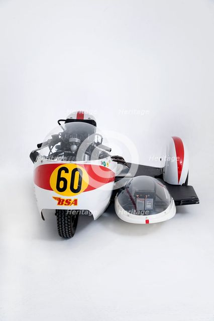 1964 Kirby BSA Sidecar outfit. Creator: Unknown.