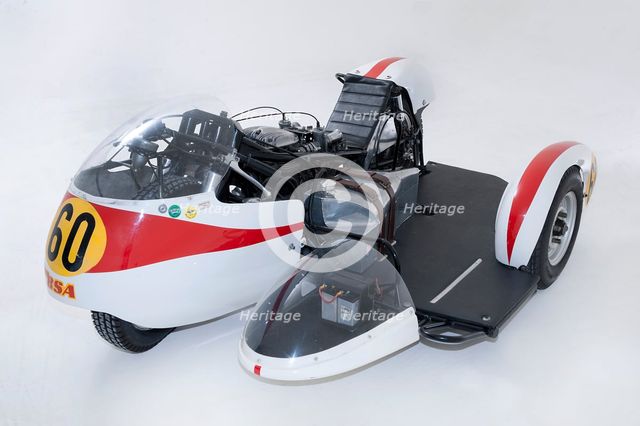 1964 Kirby BSA Sidecar outfit. Creator: Unknown.