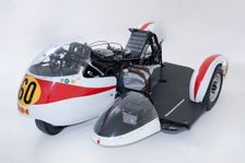 1964 Kirby BSA Sidecar outfit. Creator: Unknown