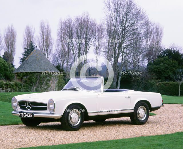 1964 Mercedes Benz 230SL. Artist: Unknown.
