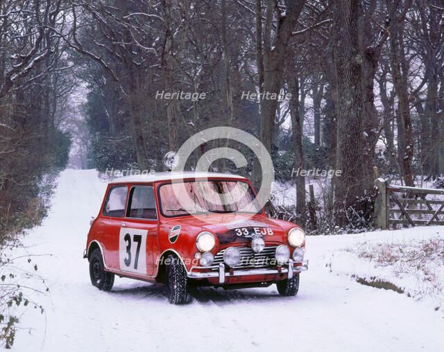 1964 Morris Mini Cooper S. Artist: Unknown.