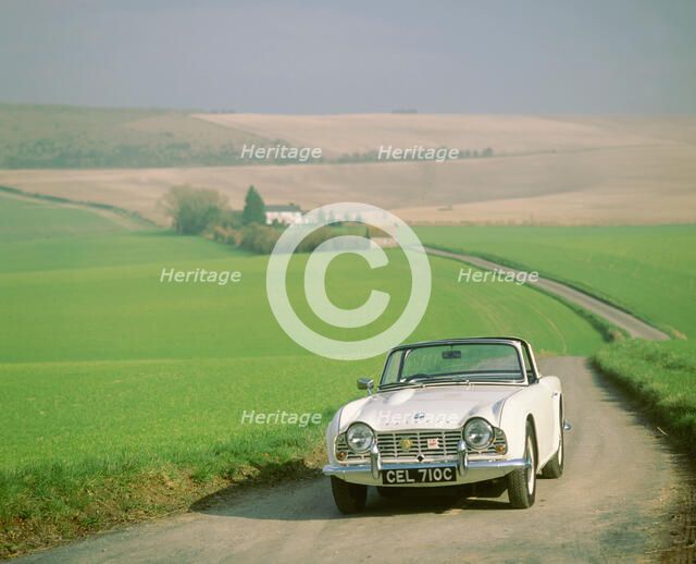 1965 Triumph TR4. Artist: Unknown.