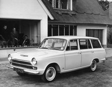 1965 Ford Cortina Estate Mk1. Creator: Unknown