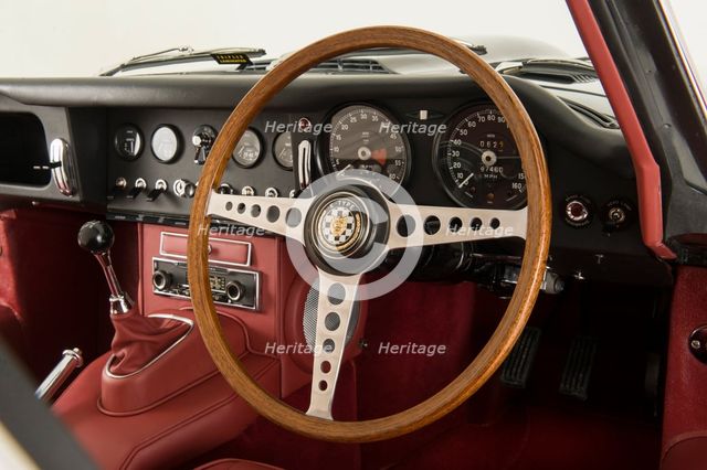 1965 Jaguar E type 4.2 fixed head coupe. Creator: Unknown.