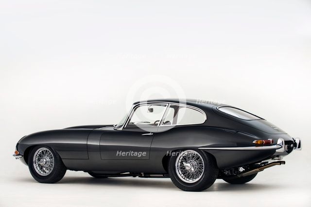 1965 Jaguar E type 4.2 fixed head coupe. Creator: Unknown.
