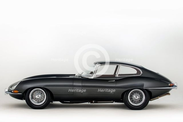 1965 Jaguar E type 4.2 fixed head coupe. Creator: Unknown.