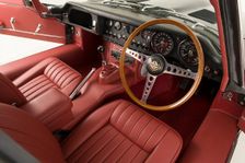 1965 Jaguar E type 4.2 fixed head coupe. Creator: Unknown