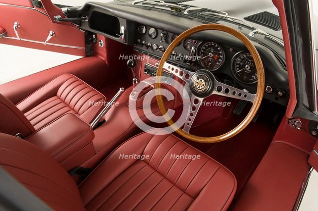 1965 Jaguar E type 4.2 fixed head coupe. Creator: Unknown.