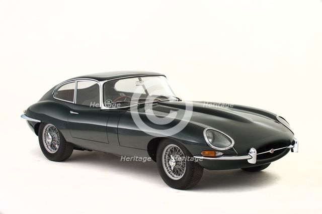 1965 Jaguar E type 4.2  S1 fixed head coupe. Creator: Unknown.