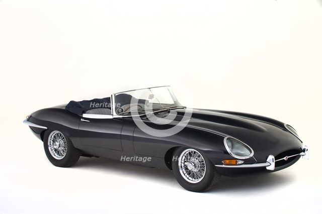1965 Jaguar E type S1 Drophead Coupe. Creator: Unknown.
