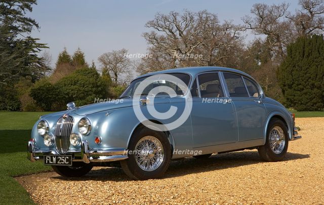 1965 Jaguar Mk2 3.8 Artist: Unknown.