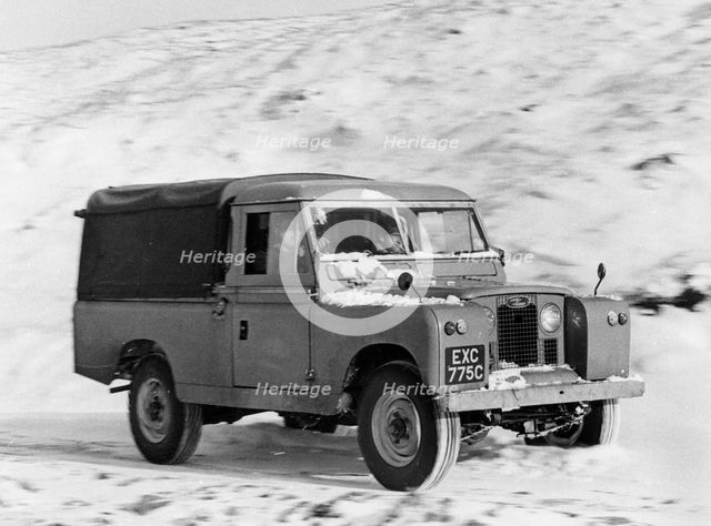 1965 Land Rover 109 series 2. Creator: Unknown.