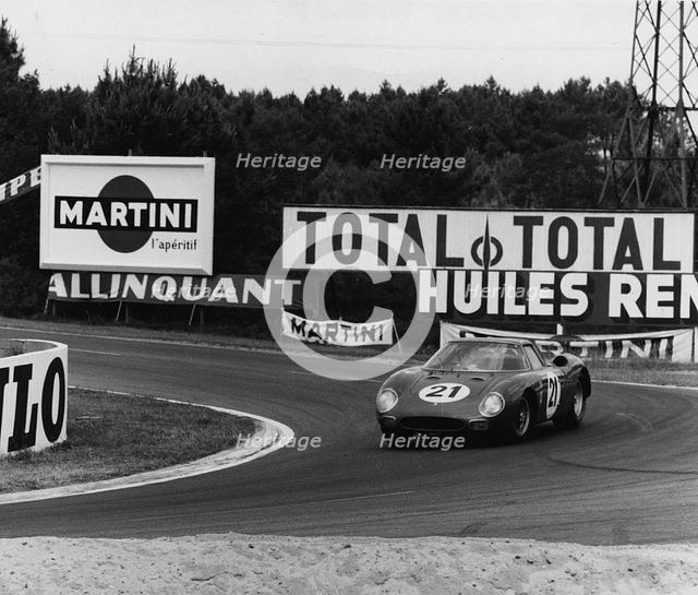 1965 Le Mans winning Ferrari 250 LM of Jochen Rindt and Masten Gregory Artist: Unknown.