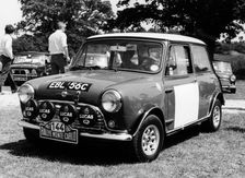 1965 Mini Cooper S Rally car, Beaulieu, Hampshire, 1983