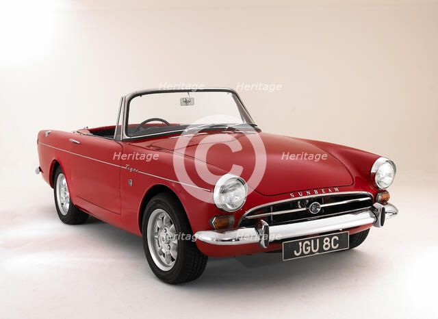 1965 Sunbeam Tiger Alpine 260 Artist: Unknown.