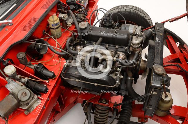 1966 Triumph Spitfire Mk2 Artist: Unknown.