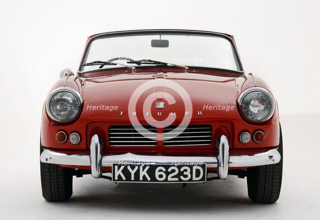 1966 Triumph Spitfire Mk2 Artist: Unknown.