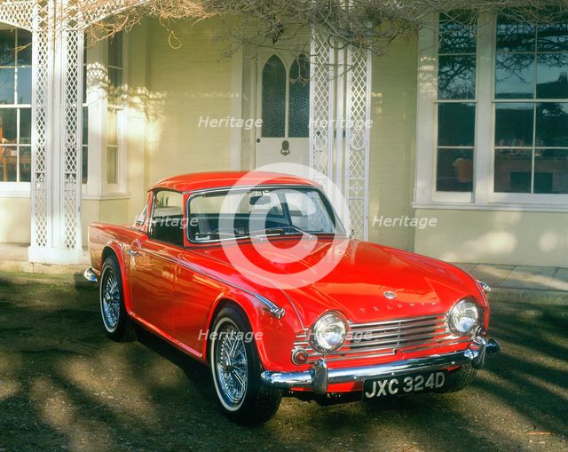 1966 Triumph TR4A . Creator: Unknown.