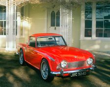 1966 Triumph TR4A . Creator: Unknown