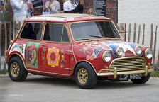 1966 Austin Mini Cooper S owned by Beatle George Harrison