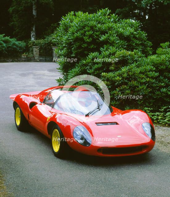 1966 Ferrari 206S Dino. Artist: Unknown.