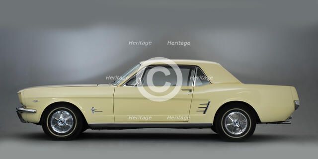 1966 Ford Mustang 289. Artist: Unknown.