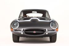 1966 Jaguar E type Series 1 fixed head coupe. Creator: Unknown