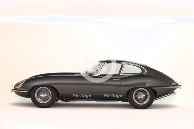1966 Jaguar E type Series 1 fixed head coupe. Creator: Unknown.