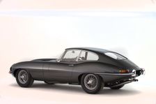 1966 Jaguar E type Series 1 fixed head coupe. Creator: Unknown