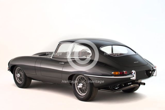 1966 Jaguar E type Series 1 fixed head coupe. Creator: Unknown.