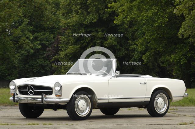 1966 Mercedes Benz 230 SL Artist: Unknown.