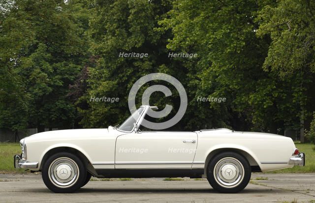 1966 Mercedes Benz 230 SL Artist: Unknown.