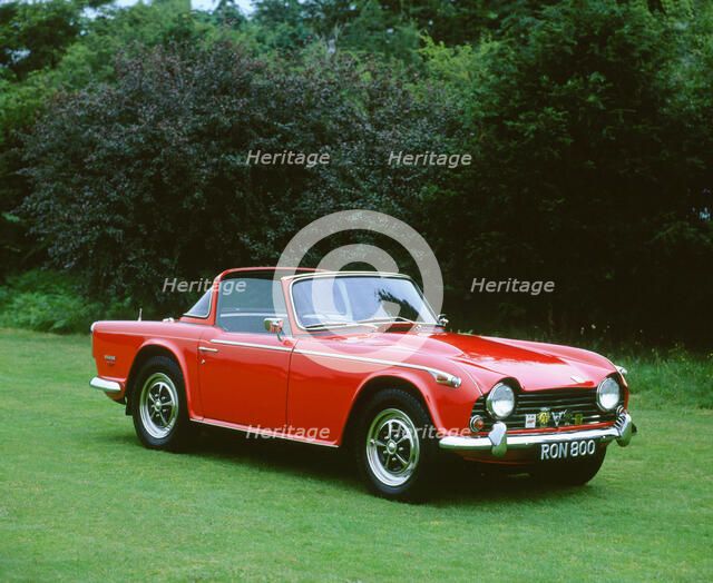 1967 Triumph TR5. Artist: Unknown.