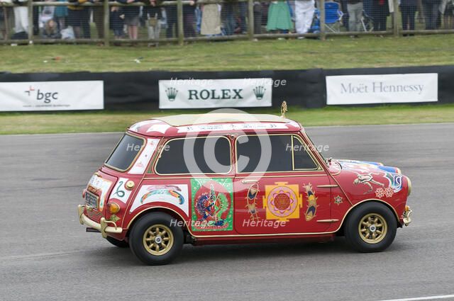 1967 Austin Mini Cooper S owned by Beatle George Harrison Artist: Unknown.
